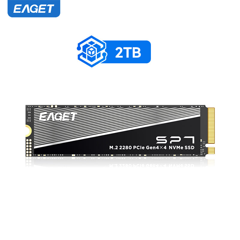 EAGET SSD M2 2280 NVME 1TB/2TB/4TB M.2 PCIe4.0x4 Internal Solid State Drives Hard Disk for Laptop Desktop