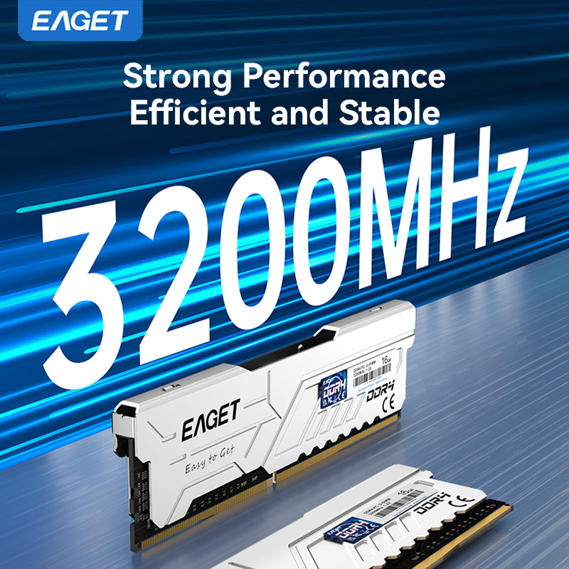 EAGET DDR4 U-DIMM 16GB/8GB 3200MHz Desktop Memory RAM