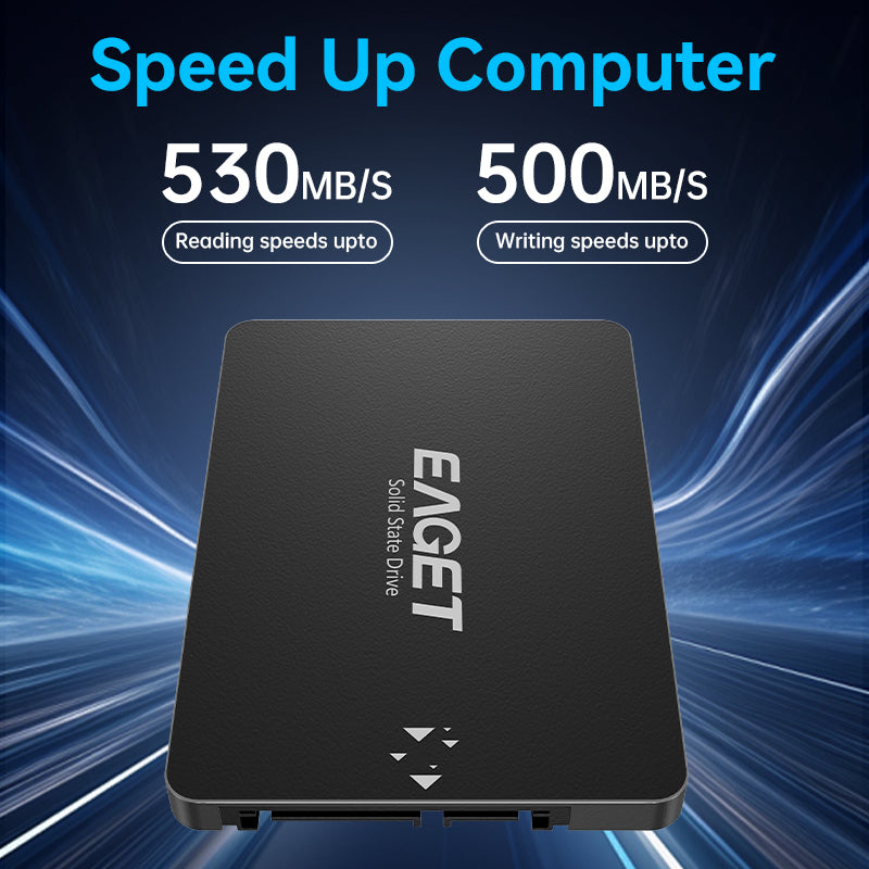 EAGET 120GB/240GB/480GB/1TB/2TB SSD With Built-in Solid-state Drive, 2.5INCH SATA3.0 Solid State Drive, High-speed Reading Fast Response