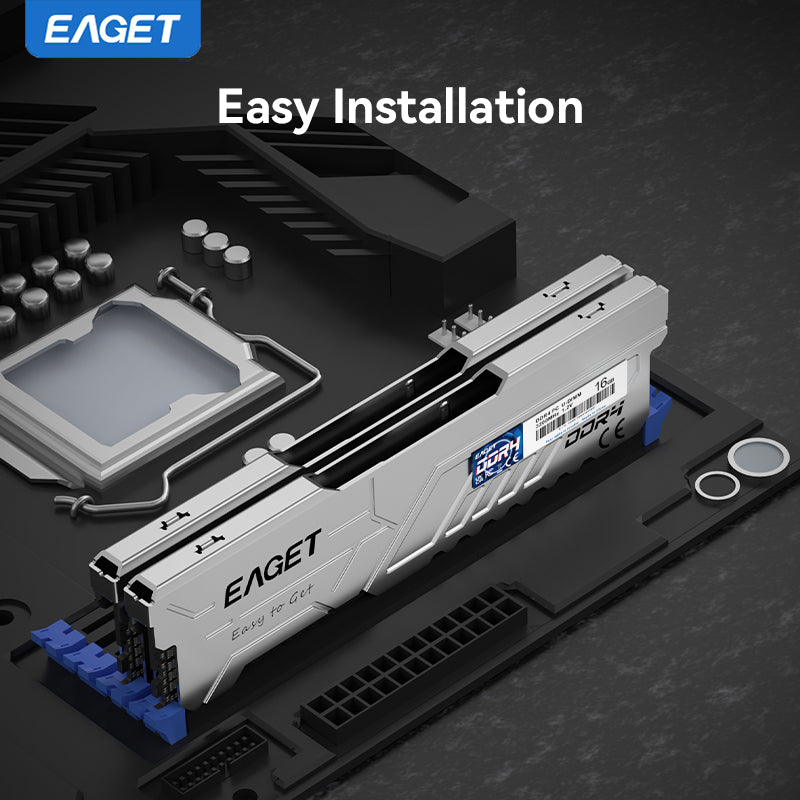 EAGET DDR4 U-DIMM 16GB/8GB 3200MHz Desktop Memory RAM