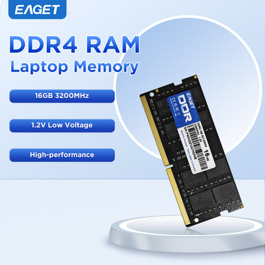 EAGET DDR4 SO-DIMM 16GB/8GB 2666MHz/3200MHz Laptop Memory RAM