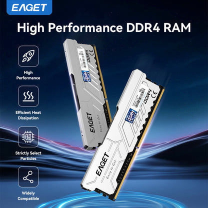 EAGET DDR4 U-DIMM 16GB/8GB 3200MHz Desktop Memory RAM