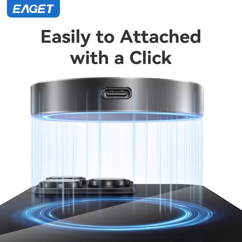 M.2 NVMe SSD Enclosure, USB 3.2 Gen 2 10Gbps to M-Key External Solid State Drive Case, Aluminum Alloy, Supports 2TB/4TB/8TB Storage Expansion, Data Transfer Tool