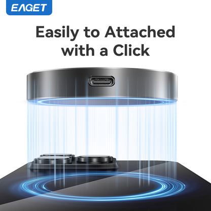 M.2 NVMe SSD Enclosure, USB 3.2 Gen 2 10Gbps to M-Key External Solid State Drive Case, Aluminum Alloy, Supports 2TB/4TB/8TB Storage Expansion, Data Transfer Tool