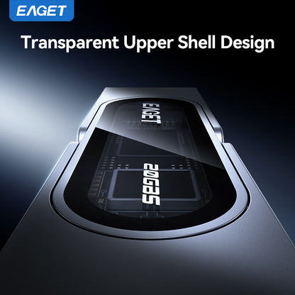 1TB/512GB Solid-State Flash Drive, 20Gbps High Speed Transmission, USB3.2 to Type-C Dual-interface