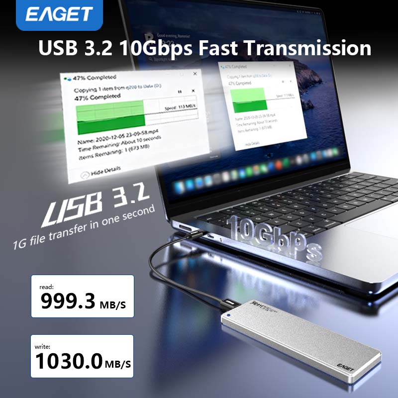 Ultra-thin SSD Enclosure | 6mm Thick, NVMe M.2 Adapter, Supports NVMe Interface Only, USB 3.2 Gen 2 (10 Gbps), Suitable for 2230/ 2242/ 2260/ 2280 Form Factor SSDs, Aluminum Alloy,  without SSD