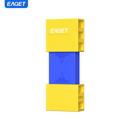 USB 3.2 Flash Drive 150Mb/S, Dual USB-A And Type-C, Thumb Drive Photo Stick, Push-Pull Design, 32/64/128/256GB Optional