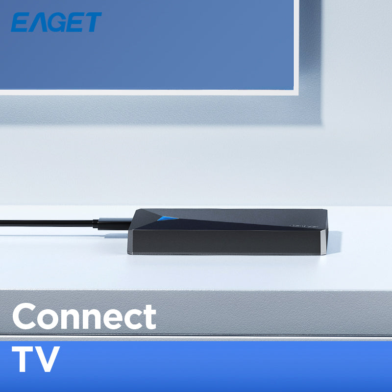 1TB External Hard Disk Drive, Dual Disk Design, 2.5inh Mechanical Hard Drive