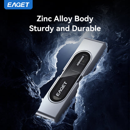 1TB/512GB Solid-State Flash Drive, 20Gbps High Speed Transmission, USB3.2 to Type-C Dual-interface