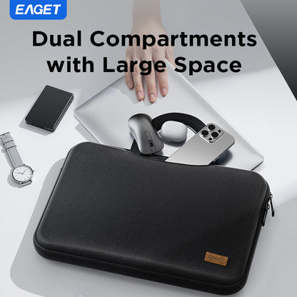 EAGET Black Laptop Bag - Large Capacity, Encrypted Oxford Cloth, double handle design, Travel Laptop Bag | Stylish Laptop Bag