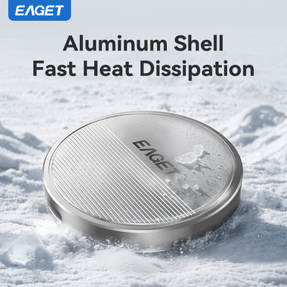 M.2 NVMe SSD Enclosure, USB 3.2 Gen 2 10Gbps to M-Key External Solid State Drive Case, Aluminum Alloy, Supports 2TB/4TB/8TB Storage Expansion, Data Transfer Tool