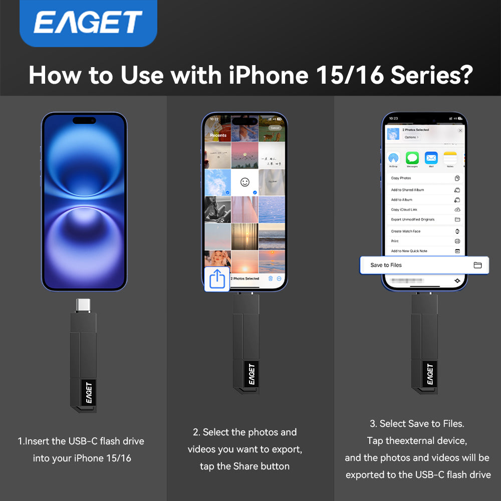 2-in-1 360° rotates USB3.2 Memory Stick, USB-A to Typc-C Flash Drive OTG Metal U Disk, High Speed Memory Stick Pen Drive 32GB/64GB128GB/256GB/512GB/1TB