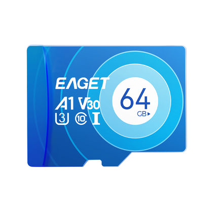 4K Ultra HD Memory Card UHS-I U3 V30 A1 C10 Memory Storage - 32GB/64GB/128GB/256GB Capacity Options - Compatible with Smartphones, PCs, Speakers, Cameras