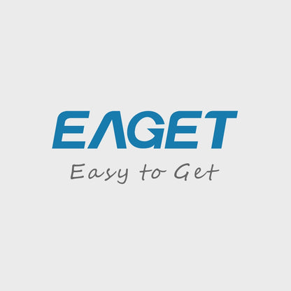 EAGET Dual Protocol M.2 NVMe/SATA SSD Enclosure Adapter - Supports 2230/2242/2260/2280 SSDs, Durable Transparent Shell with RGB Lighting(SSD Not Included)